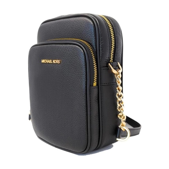 Michael Michael Kors Womens Jet Set Travel Medium Leather Crossbody NWOT - Picture 9 of 9